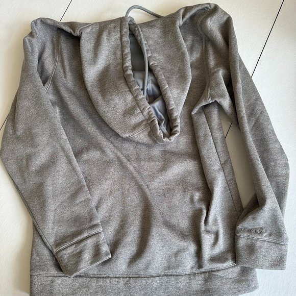 Under Armour University of Pittsburgh Gray Hooded Sweatshirt Size S - Picture 5 of 10